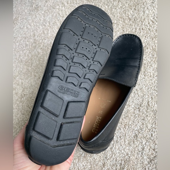 GEOX drivers genuine leather “New Fast Boy” slip-on dress shoes EUC - Picture 5 of 7